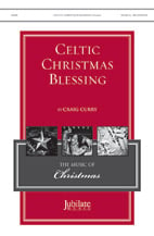 Celtic Christmas Blessing SATB choral sheet music cover